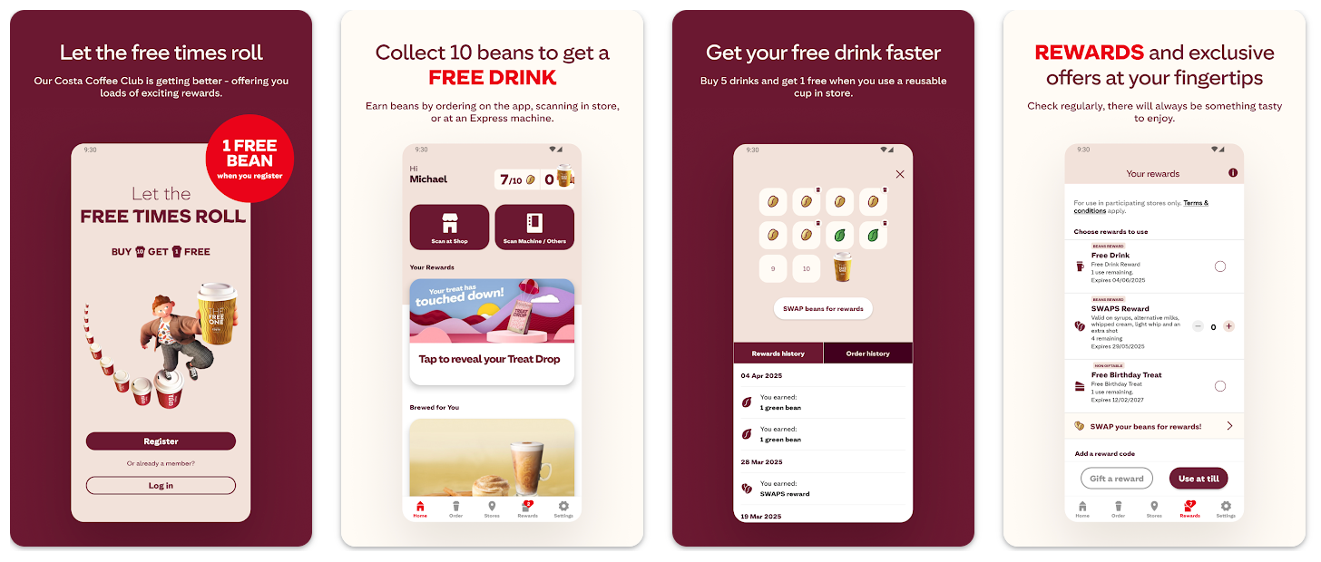 Costa loyalty program