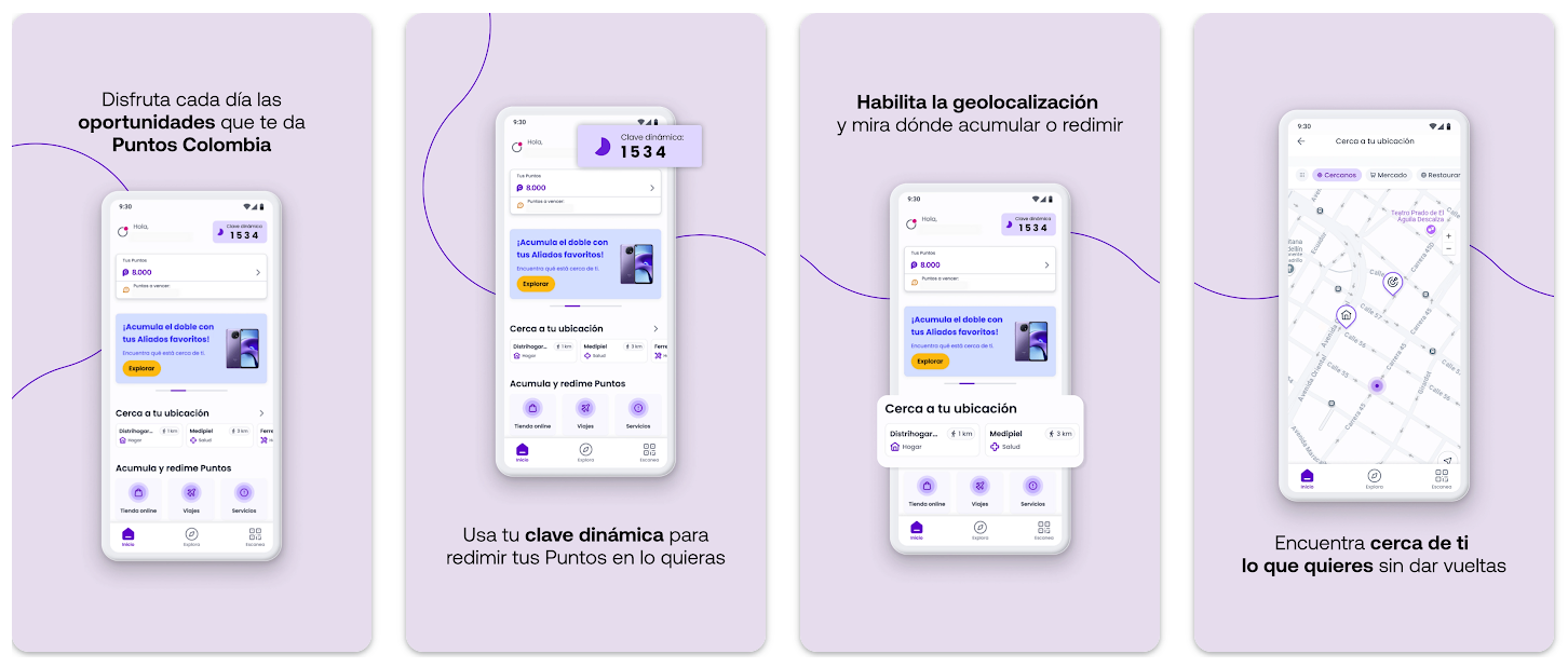 Best loyalty programs in Colombia: Puntos Colombia