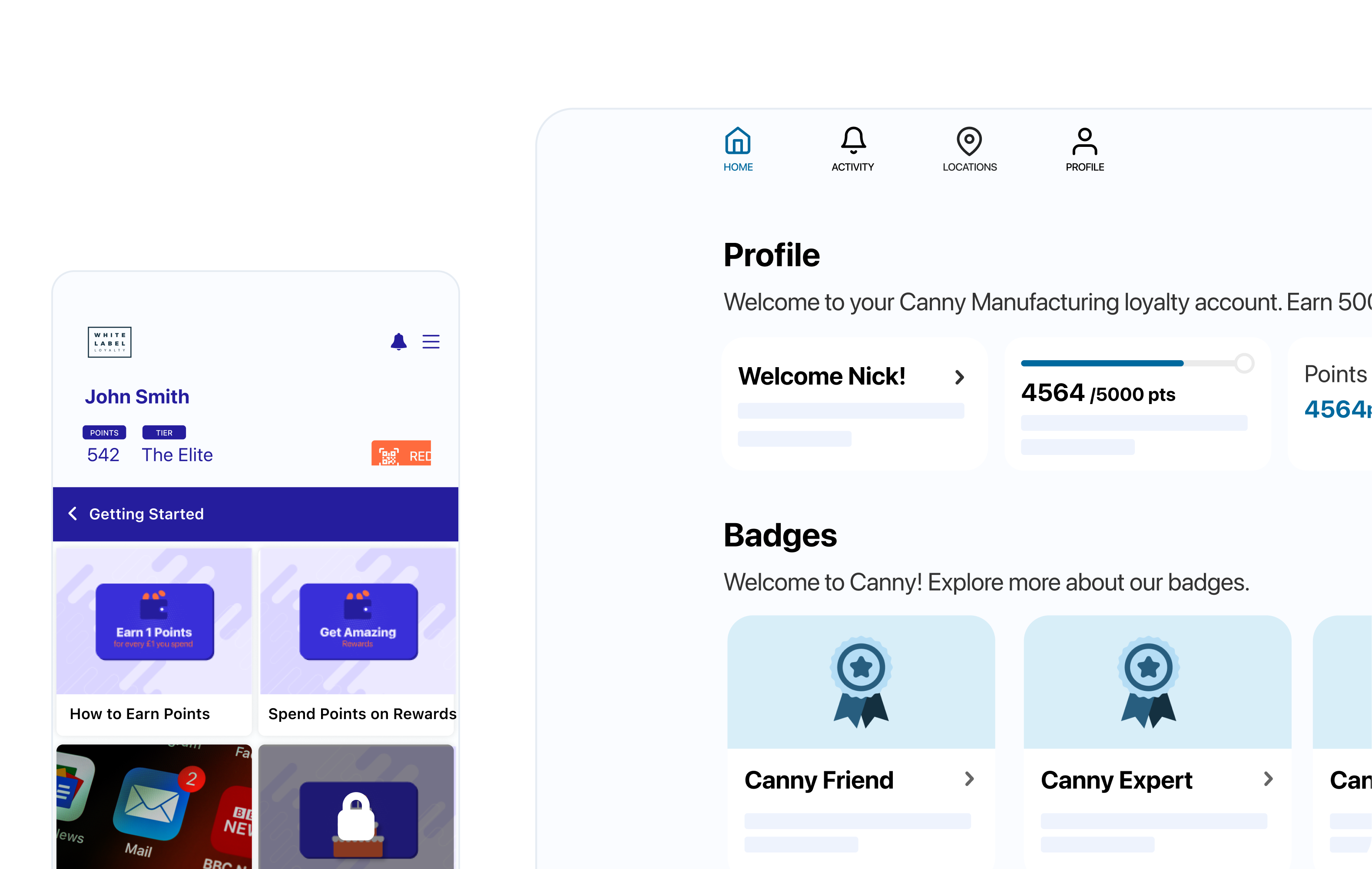 Loyalty App + Microsite Combo