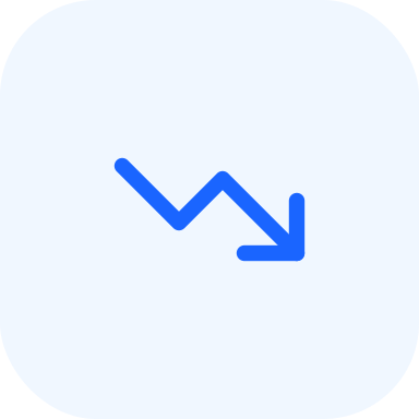 Low engagement means less data and revenue feature icon