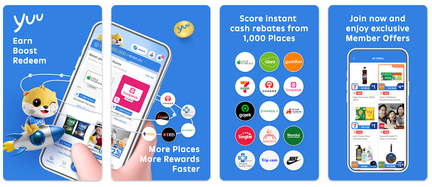 Best Loyalty Programs in Singapore: Yuu Rewards Club