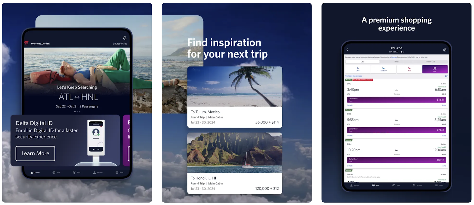 Types of loyalty programs in North America: Delta