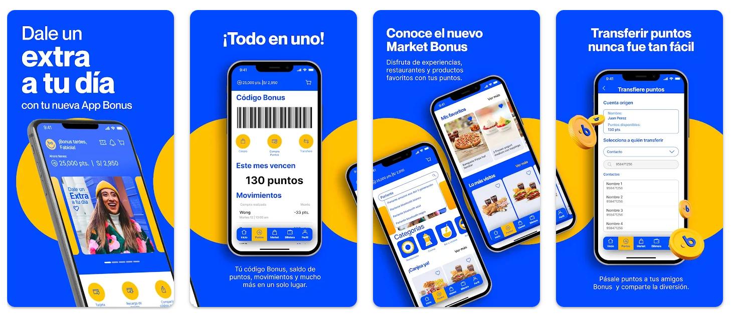 Top loyalty programs in Peru: Bonus