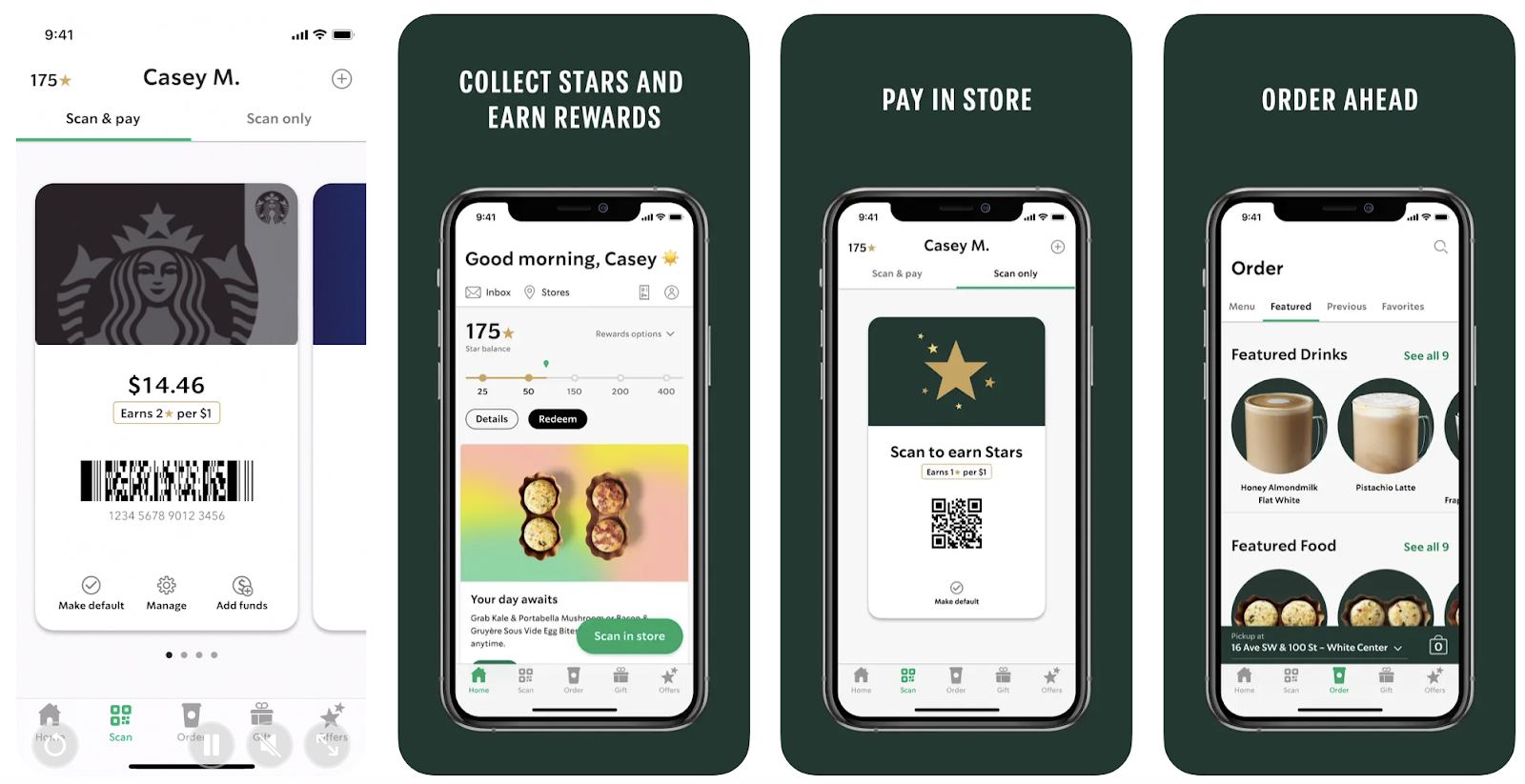 Types of loyalty programs in North America: Starbucks