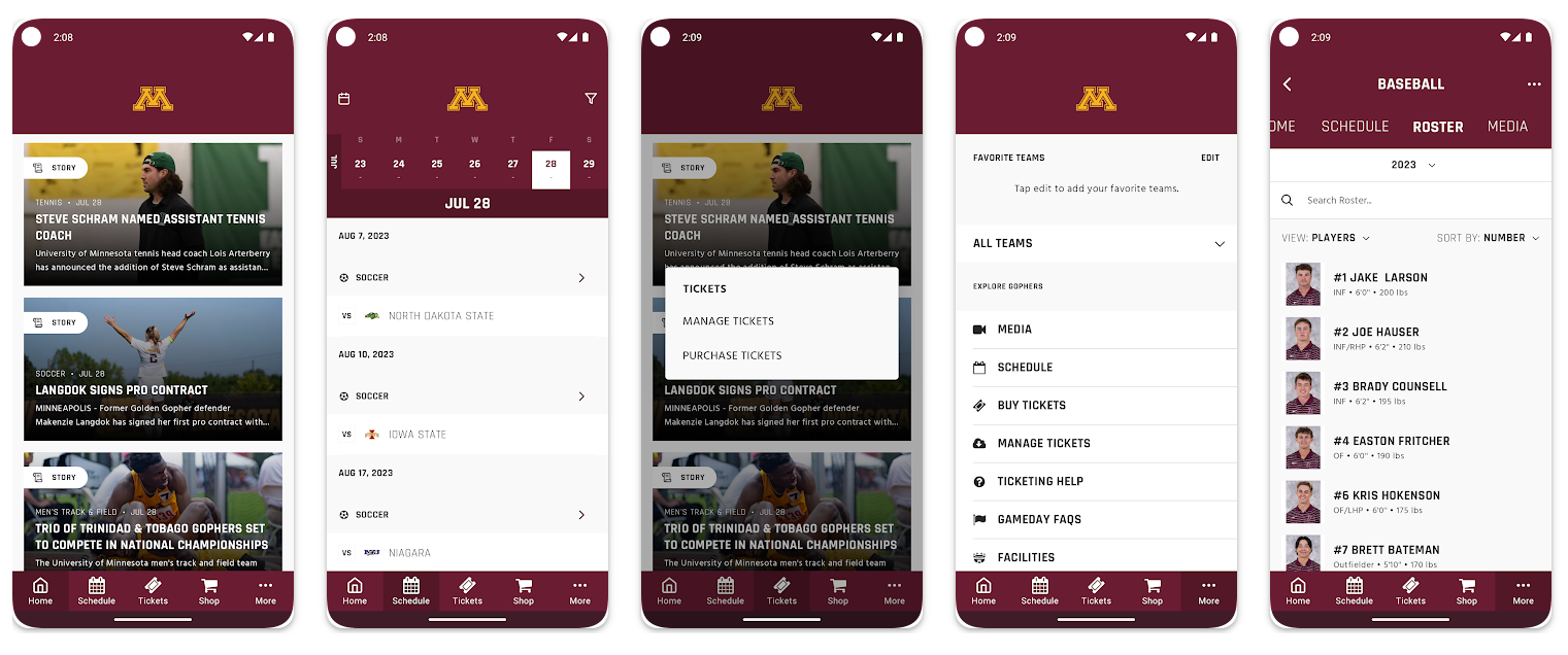 Best loyalty programs in the sports industry: Minnesota Gophers