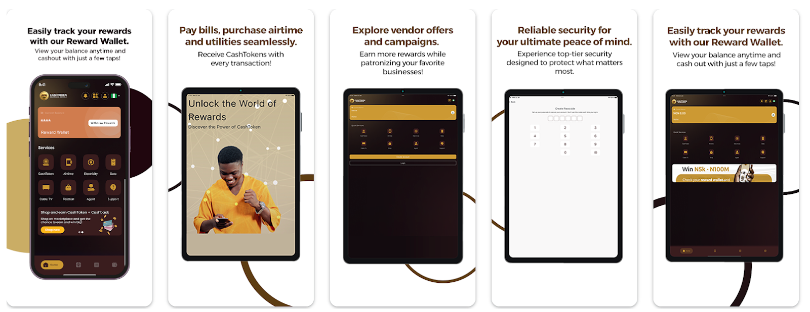 CashToken cashback loyalty program offering Nigerian shoppers instant financial rewards.