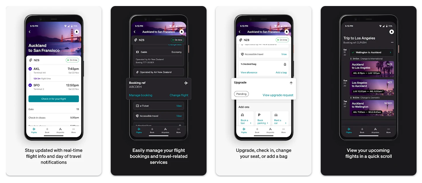 Top loyalty programs in New Zealand: Air New Zealand Airports